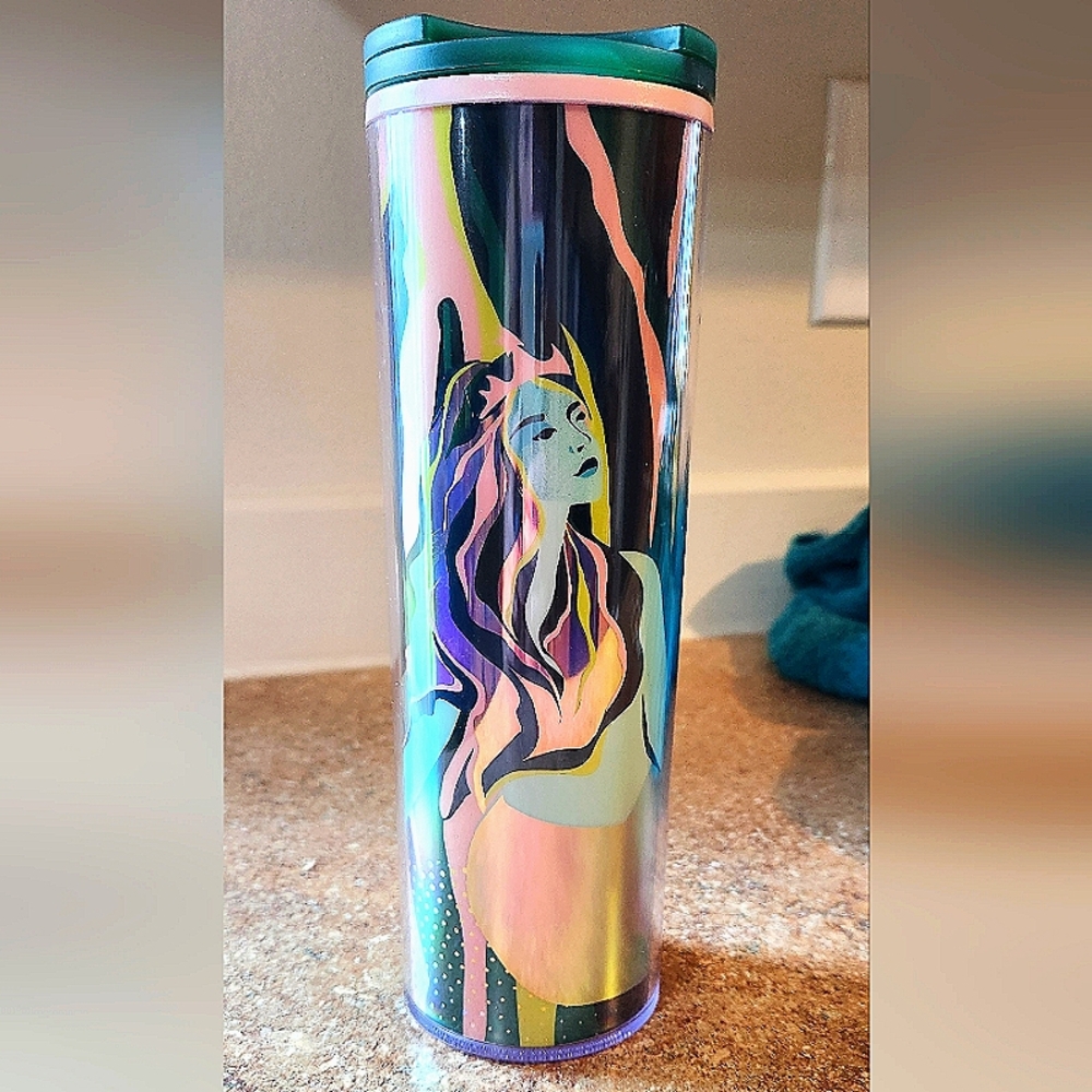 Starbucks drink cup mermaid
